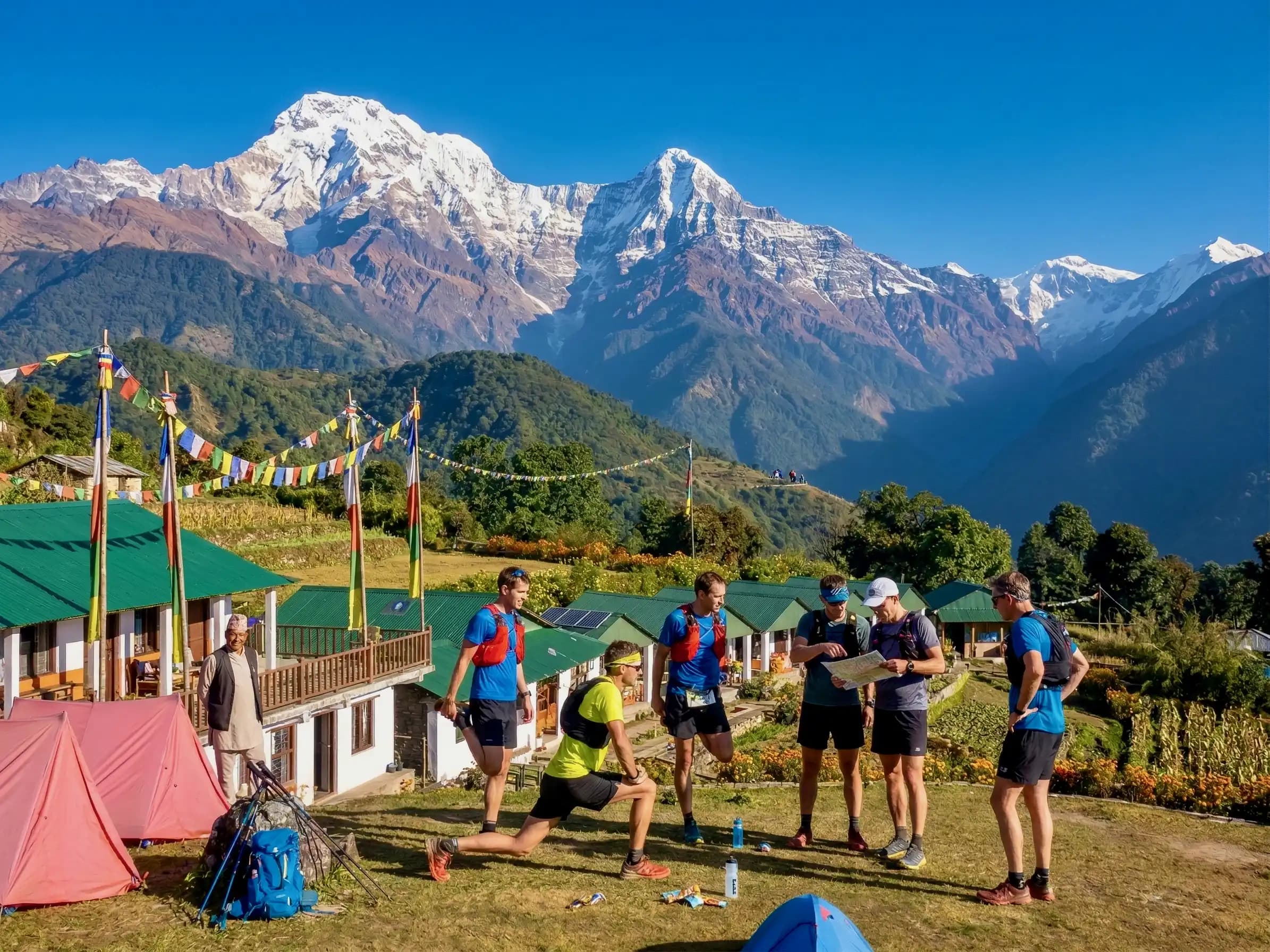 Ghorepani Poonhill trail run feature image 